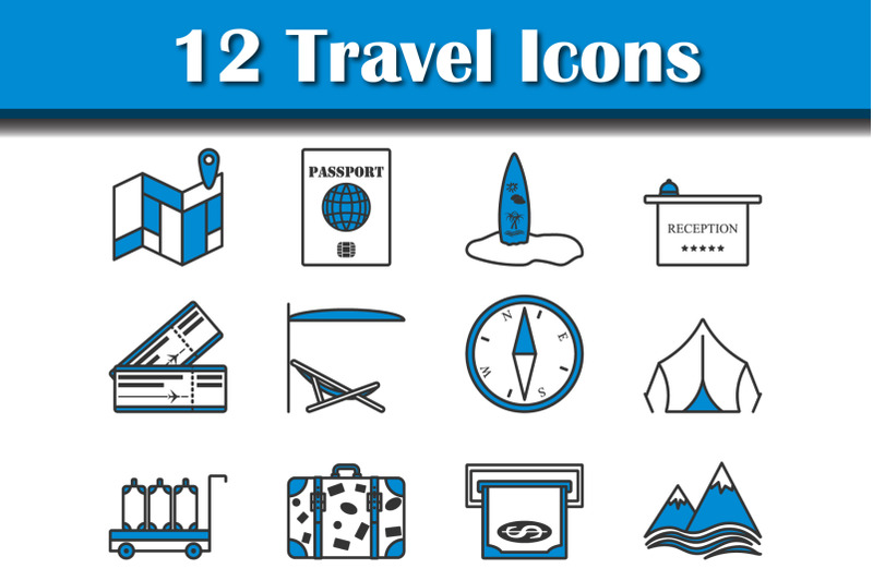 travel-icon-set