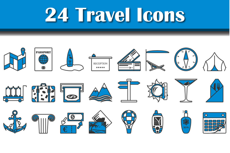 travel-icon-set