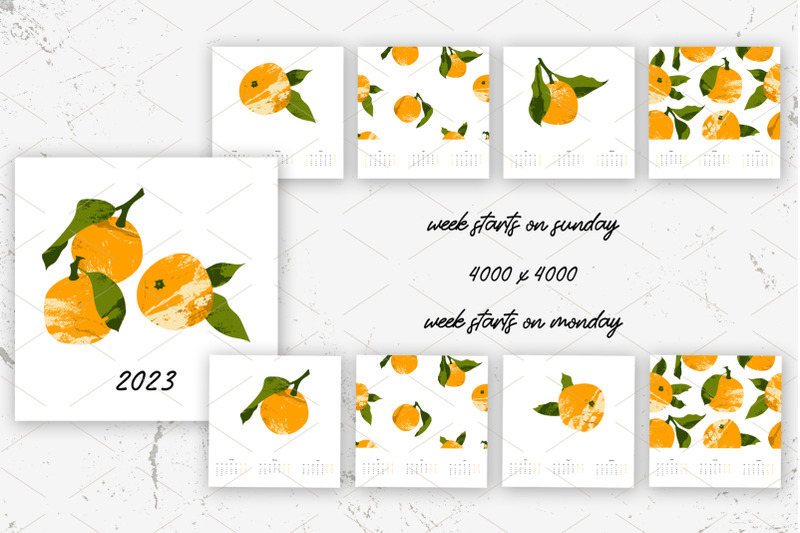 christmas-tangerine-banners-calendars-and-patterns