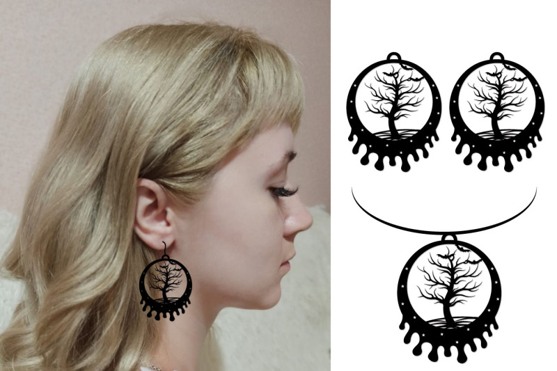 earrings-and-pendants-for-halloween-svg-template