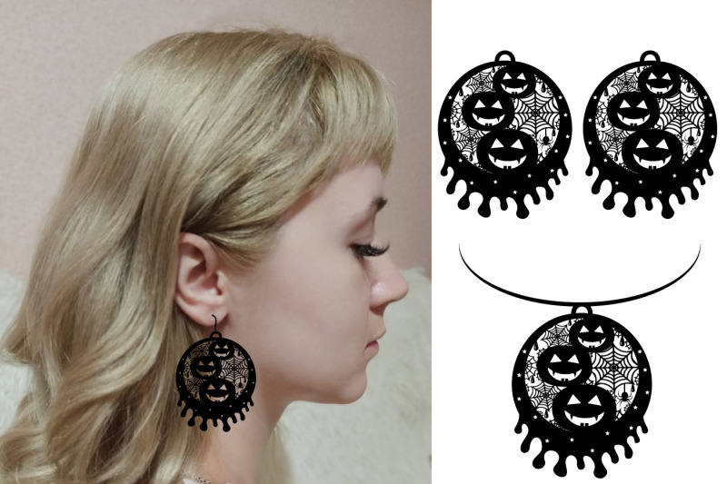 earrings-and-pendants-for-halloween-svg-template