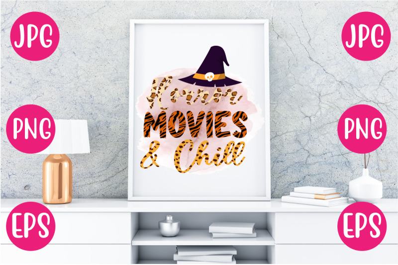 horror-movies-amp-chill-sublimation
