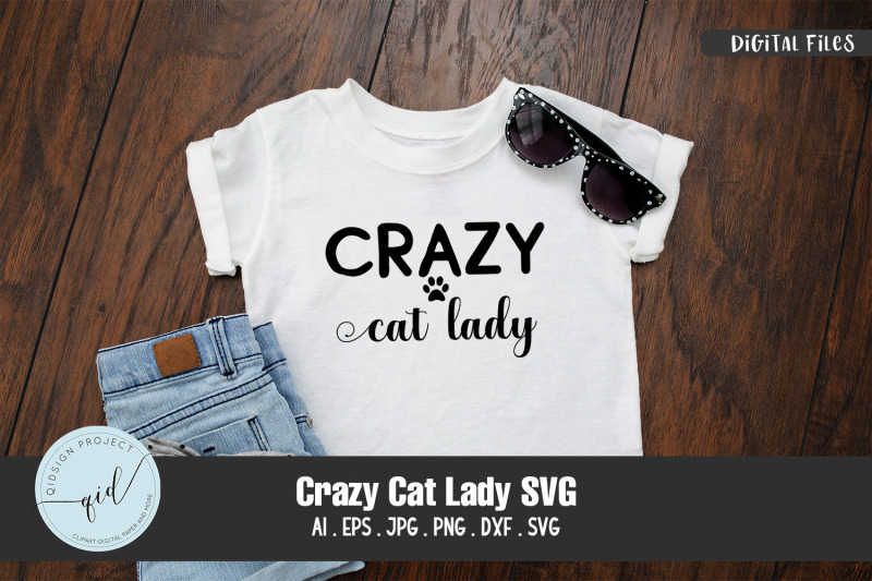 crazy-cat-lady-svg-sticker-file