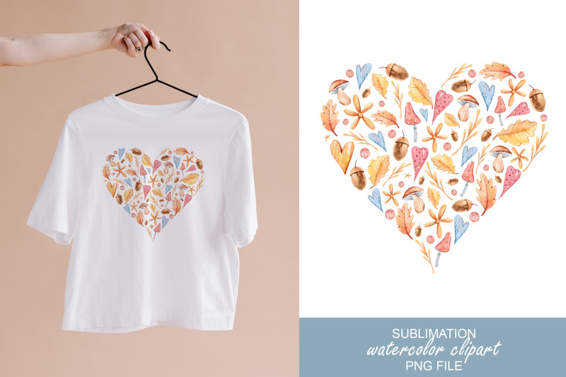 watercolor-cute-fall-heart-sublimation-clipart-1-png-file