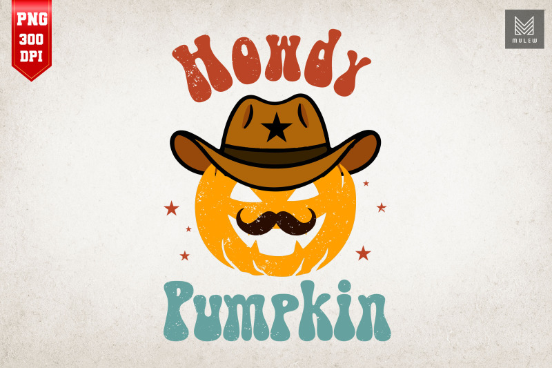 western-halloween-retro-howdy-pumpkin