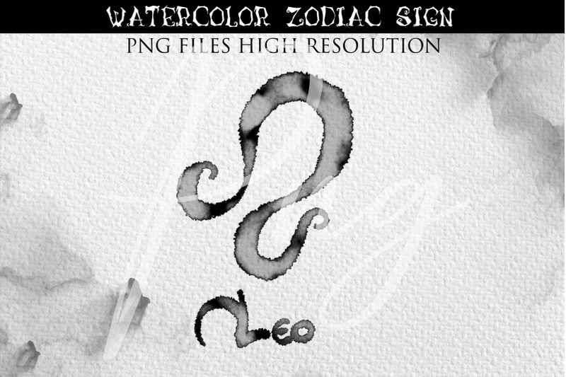 leo-watercolor-zodiac-astrology-signs