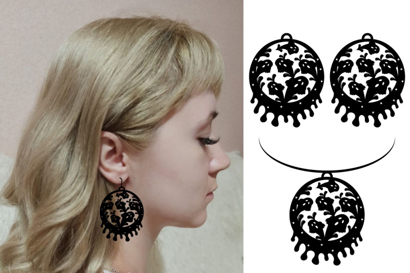 earrings-and-pendants-for-halloween-svg-template