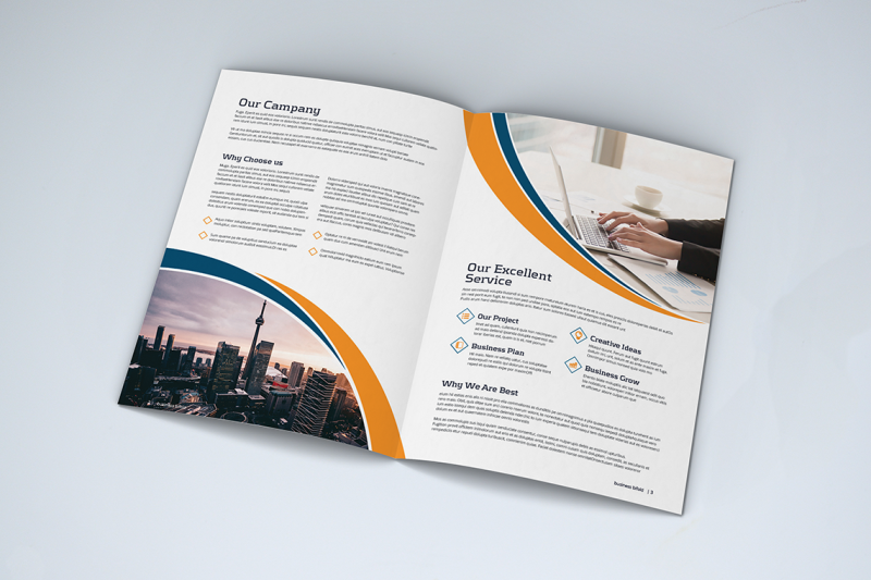 bifold-business-brochure-template