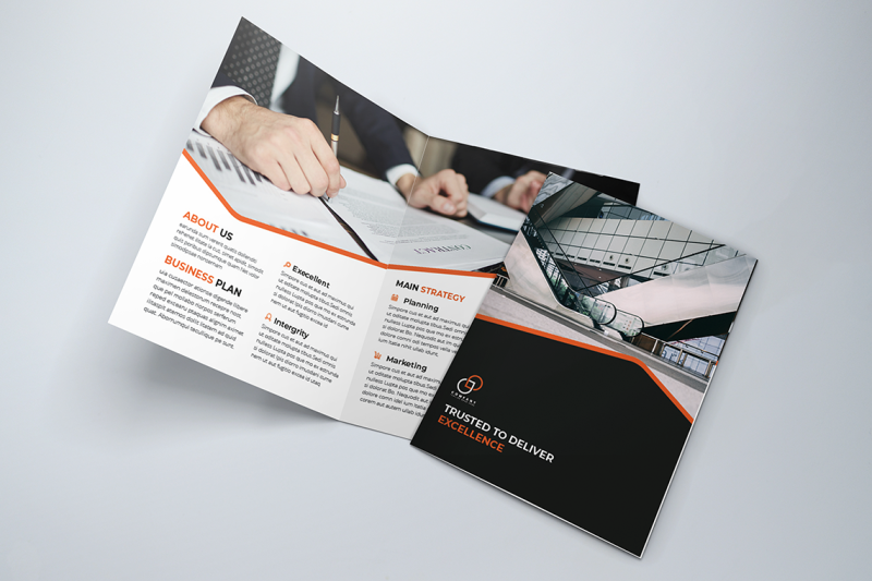 bifold-business-brochure-template