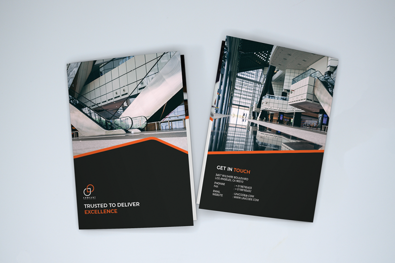 bifold-business-brochure-template