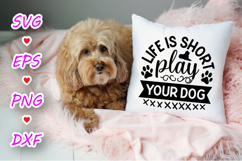 life-is-short-play-your-dog