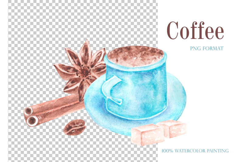 coffee-watercolor-clipart-coffee-beans-coffee-mug-cinnamon