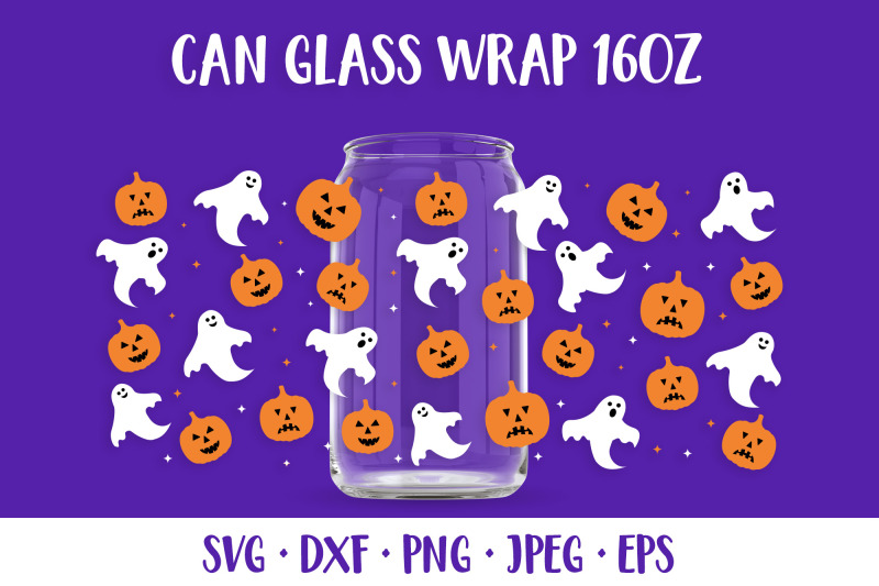 halloween-can-glass-wrap-svg-pumpkins-and-ghosts-glass-can