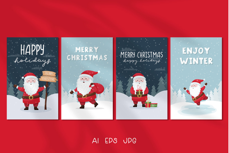 christmas-santa-characters-amp-cards
