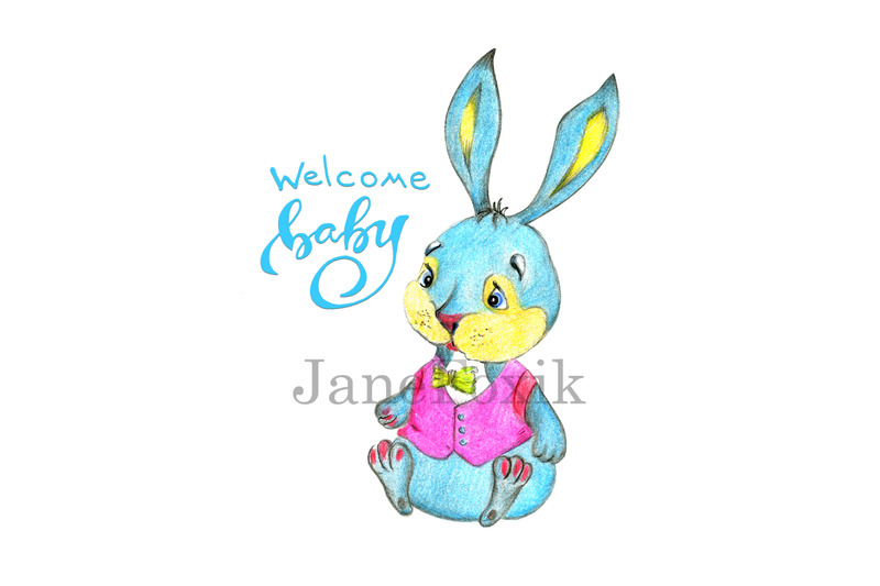 welcome-baby-boy-illustration-for-greeting-card