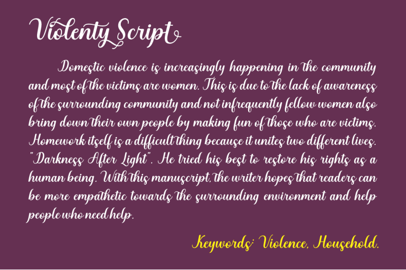 violenty-script