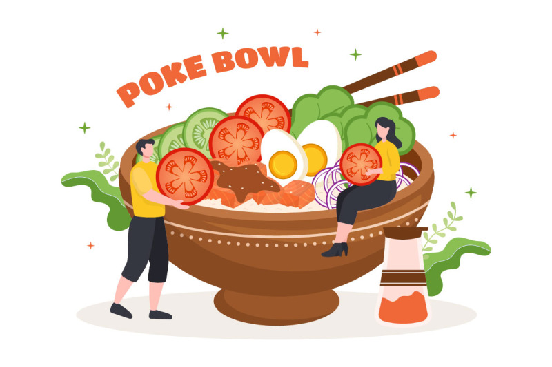 10-hawaiian-dish-poke-bowl-illustration