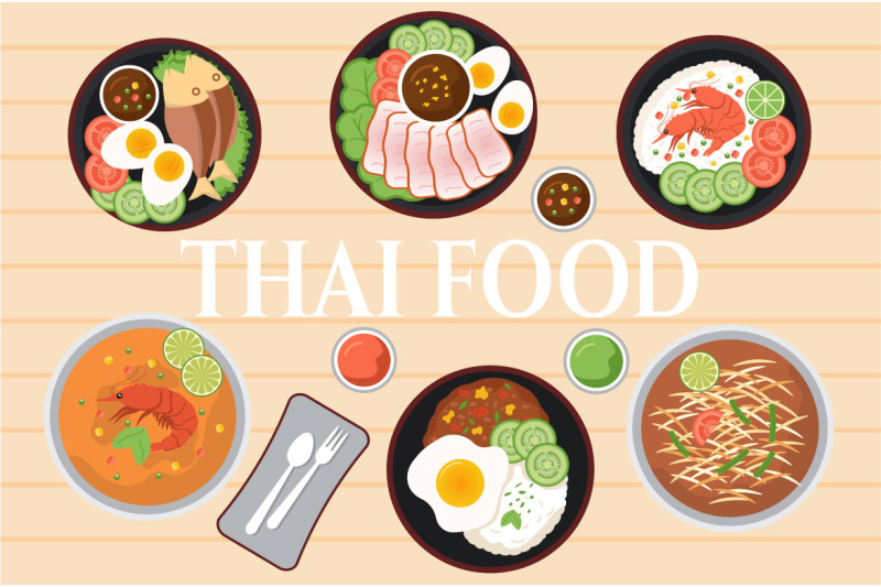 11-traditional-thai-food-illustration