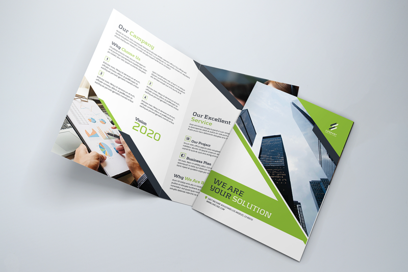 bifold-business-brochure-template