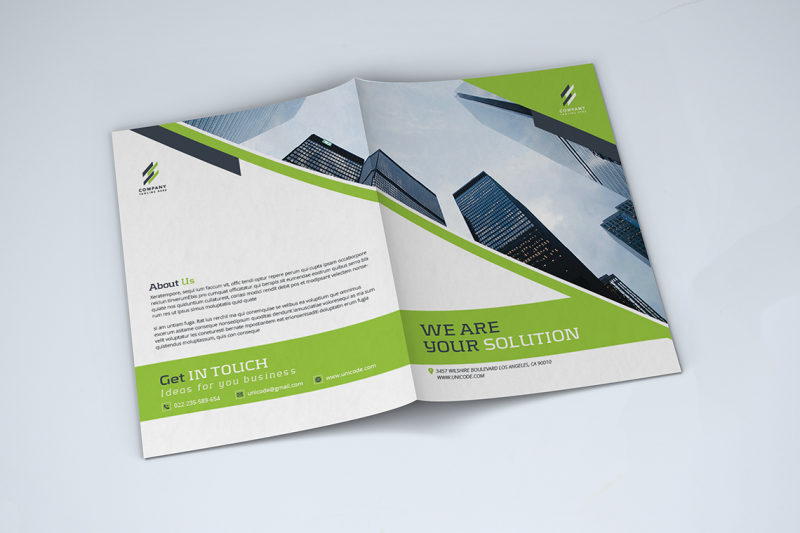 bifold-business-brochure-template