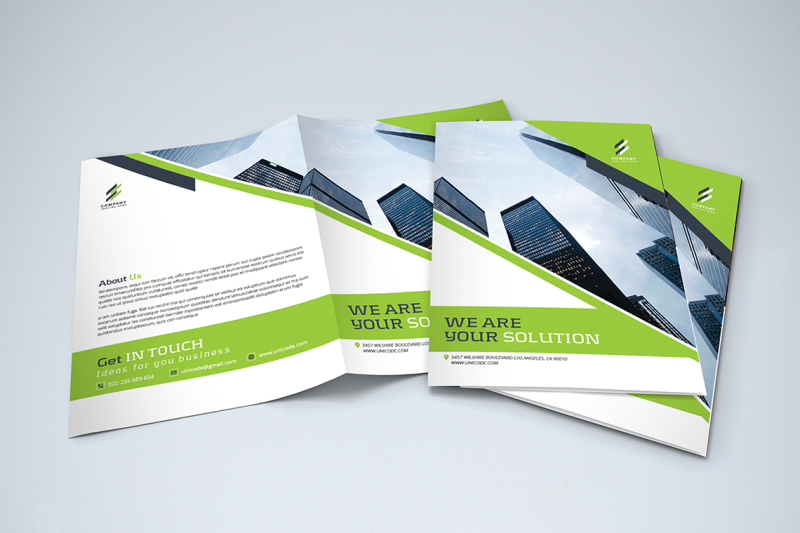 bifold-business-brochure-template