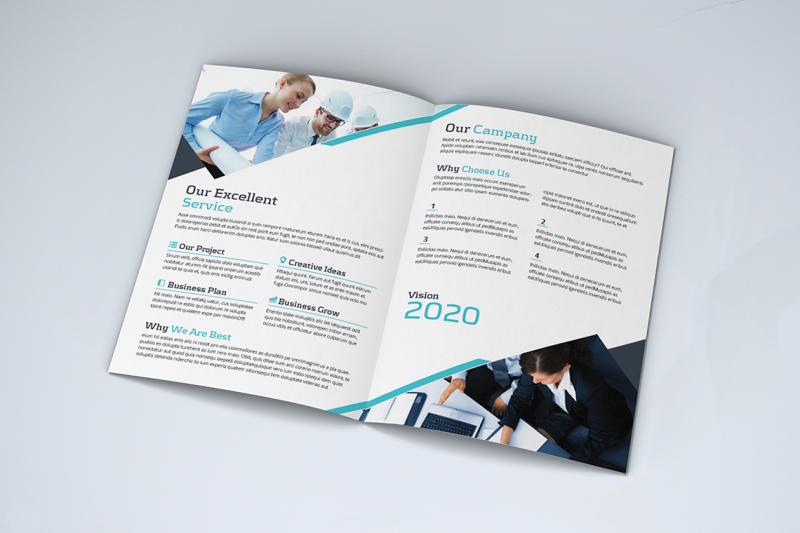 bifold-business-brochure-template