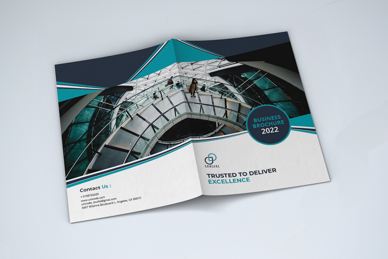 bifold-business-brochure-template