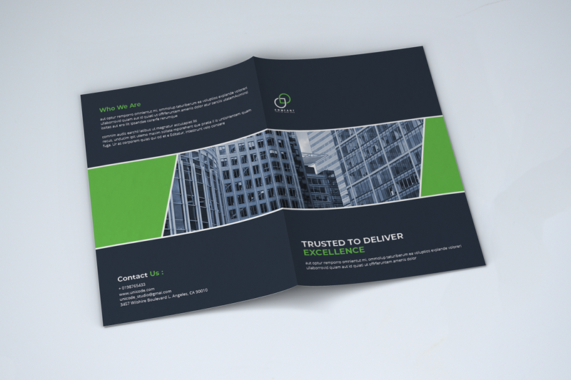 bifold-business-brochure-template