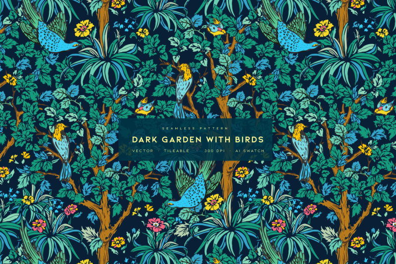 dark-garden-with-birds