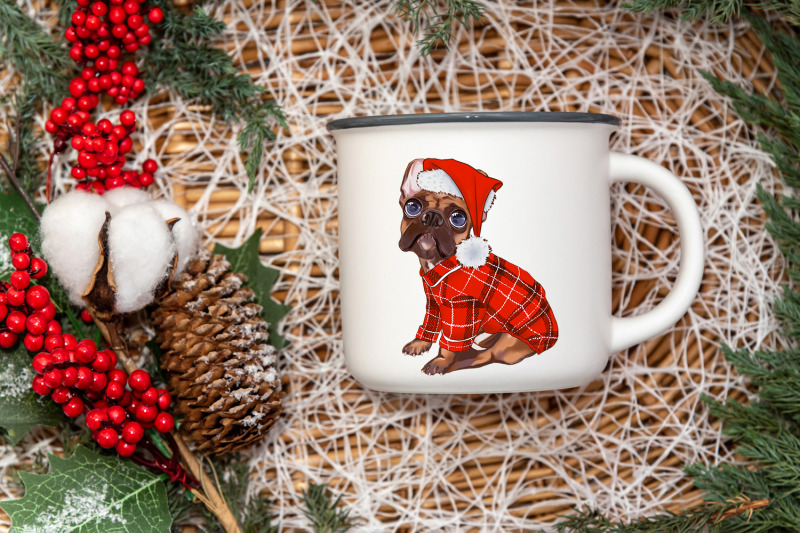 christmas-pug-in-winter-hat-sublimation-dog-clipart