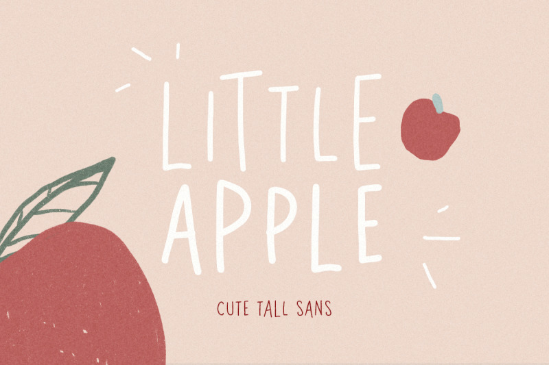 little-apple-cute-tall-sans