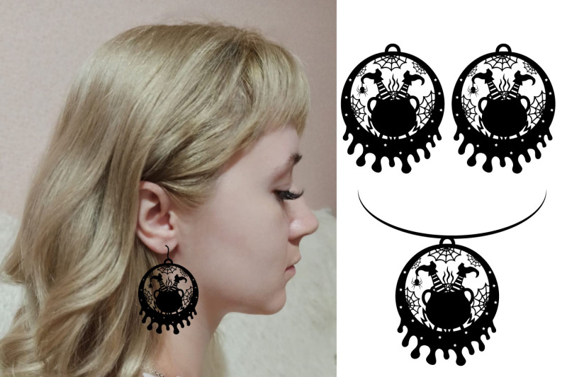 earrings-and-pendants-for-halloween-svg-template