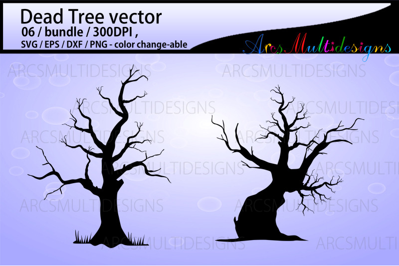 dead-tree-bundle-silhouette