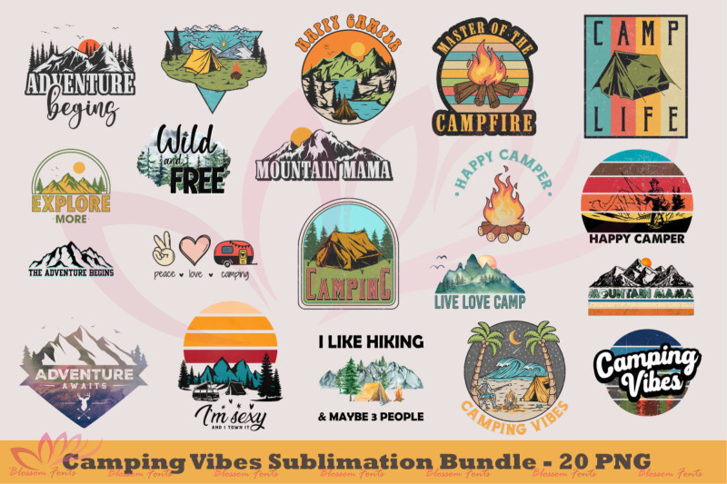 camping-vibes-sublimation-bundle