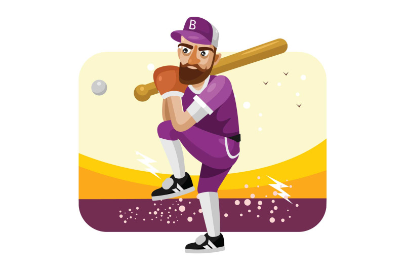 baseball-player-vector-illustration