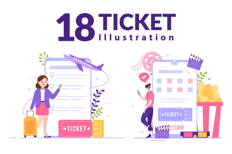 18-ticket-website-flat-illustration