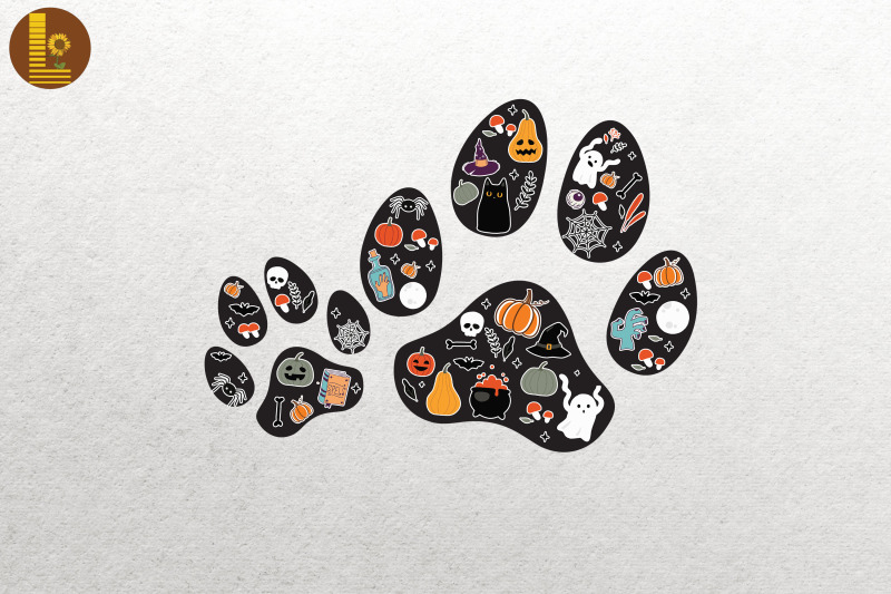 paw-print-halloween-dog-lover