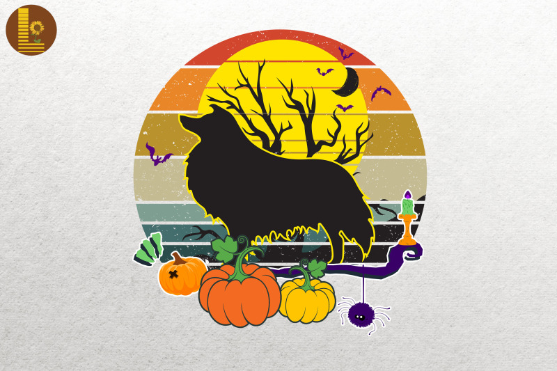 collie-dog-and-moon-halloween-gift