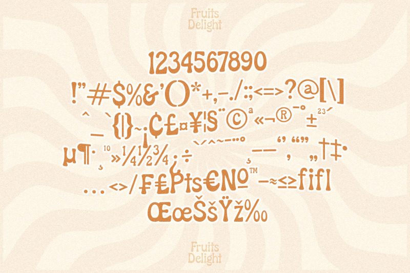 fruits-delight-typeface