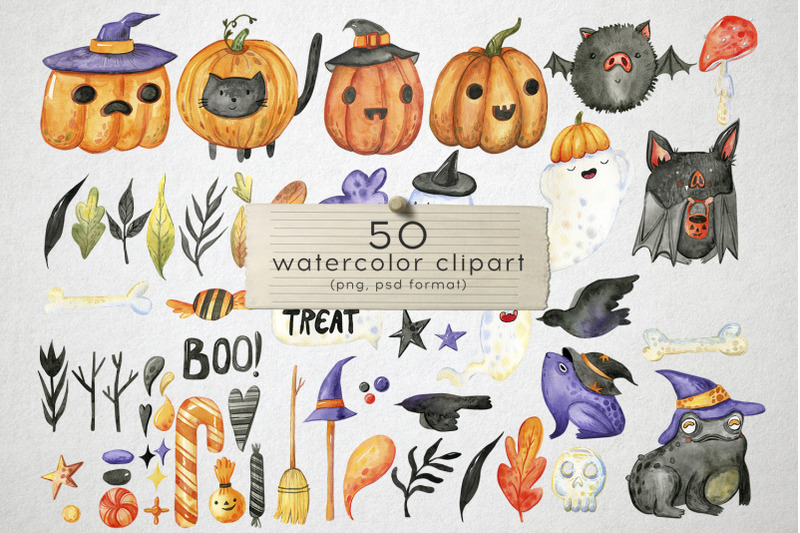 watercolor-halloween