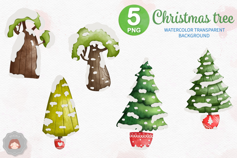 watercolor-christmas-winter-house-clipart-winter-house-bundle