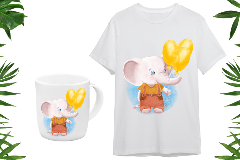 watercolor-cute-elephant-illustration-sublimation-design