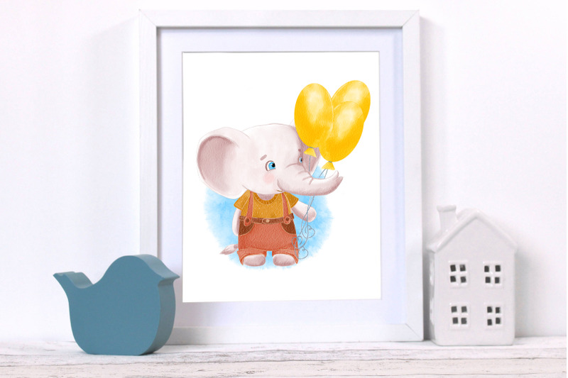 watercolor-cute-elephant-illustration-sublimation-design