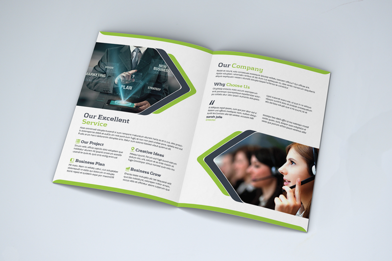 bifold-business-brochure-template