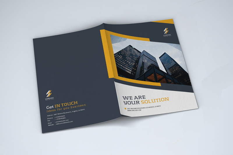 bifold-business-brochure-template