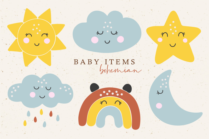 baby-cliparts-bundle-digital-download-kids-elements-baby-bundle