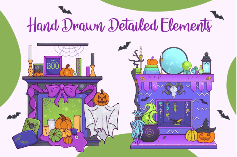 halloween-fireplaces-png
