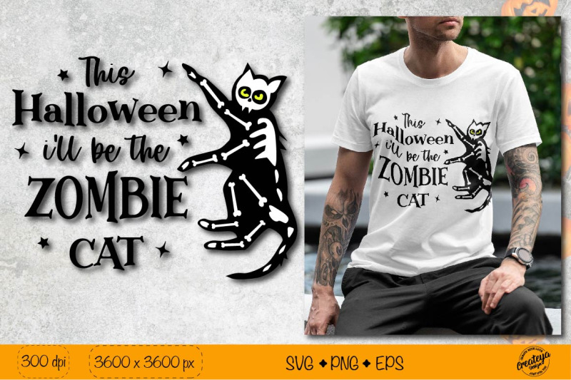 halloween-svg-quote-for-t-shirt-zombie-black-cat-svg