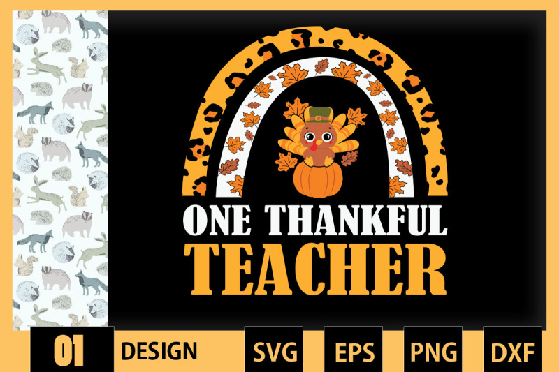 one-thankful-teacher-rainbow-leopard