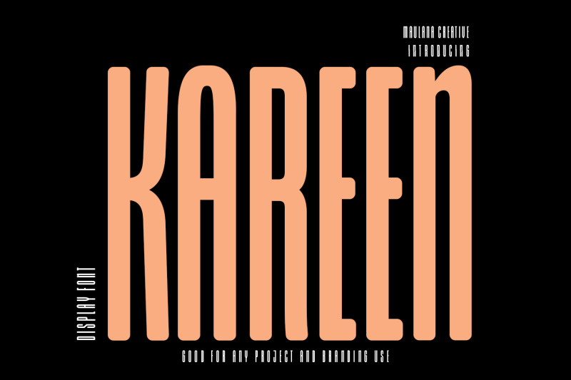 kareen-sans-serif-display-font